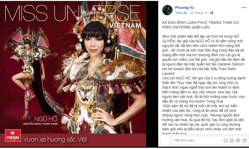 Trang phục dân tộc Miss Universe: cuộc chiến truyền thống và phá cách vẫn chưa có hồi kết